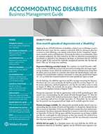Accommodating Disabilities Newsletter