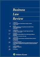 Business Law Review Online by Alan Wells