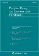European Energy and Environmental Law Review Online by KLI/TURPIN
