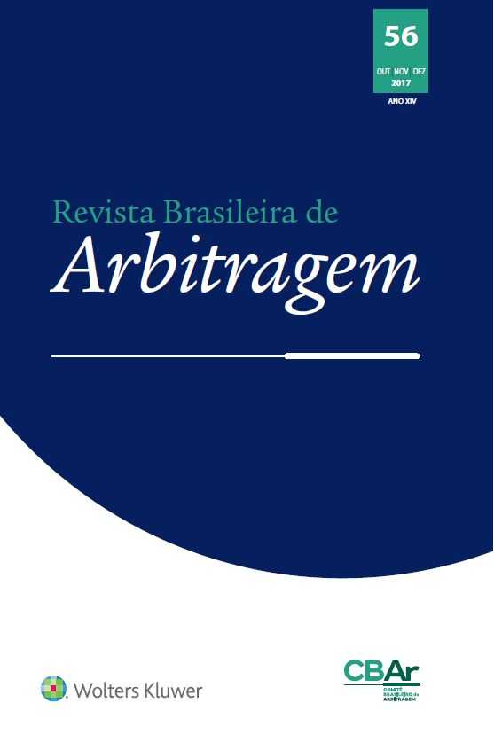 Revista Brasileira De Arbitragem Online by KLI/TURPIN