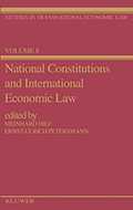 National Constitutions & International Economic Law