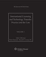 International Licensing and Technology Transfer: Practice and the Law
